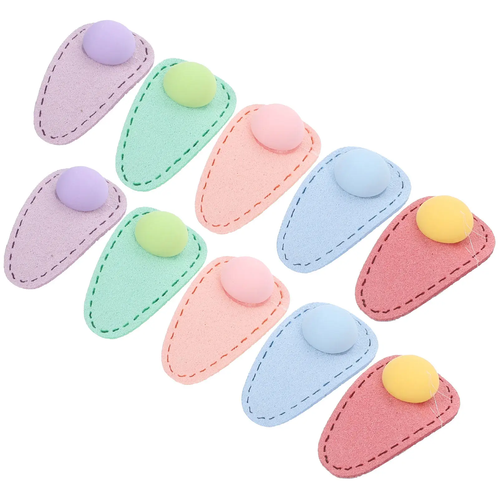 

10 шт. милых мультяшных заколок-защелок для волос, аксессуары для девочек, детей и женщин, мягкие, приятные для кожи заколки-защелки для школы и вечеринок