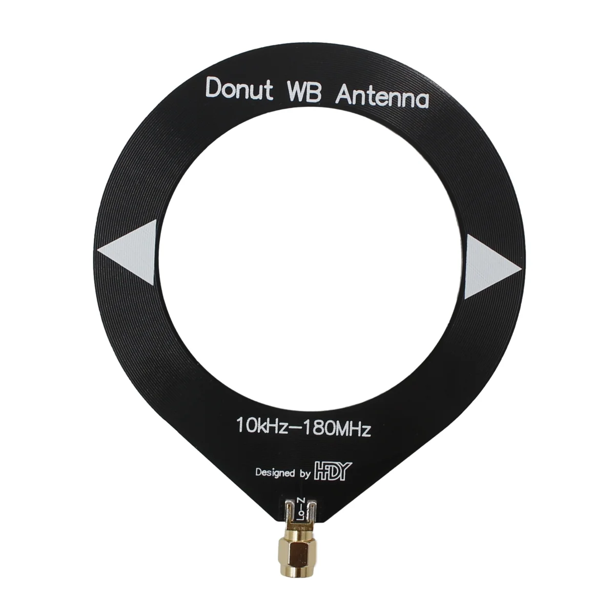 

A26P Donut Broadband Antenna Mini Loop Antenna 10kHz-180MHz Shortwave Antenna with Low Impedance Converter