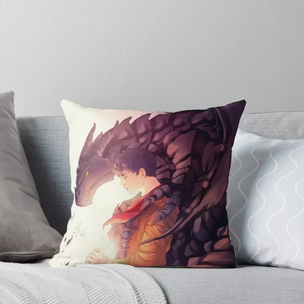 The Last Dragonlord White Edition Throw Pillow Marble Cushion Cover Decorative Cover For Living Room pillow