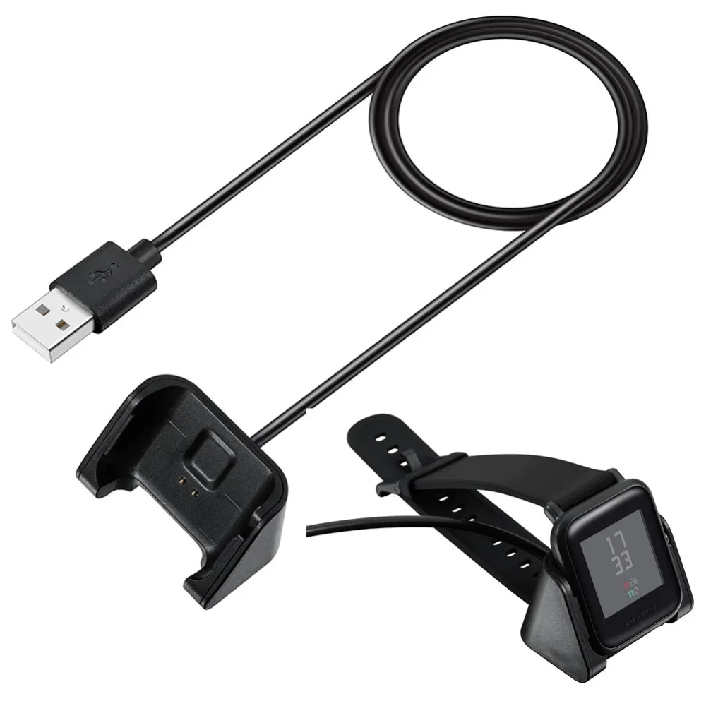 Usb Charging Cable For Xiaomi Huami Amazfit Bip Youth Edition Smart Watch Cradle Dock Charger