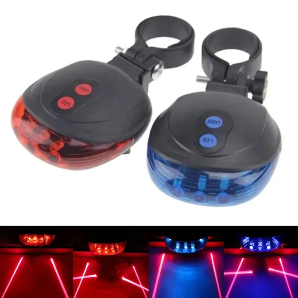 Super Bright Bicycle Rear Light Easy To Install Safety Warning Cycling Taillight Wide Angle Illumination Multiple Modes