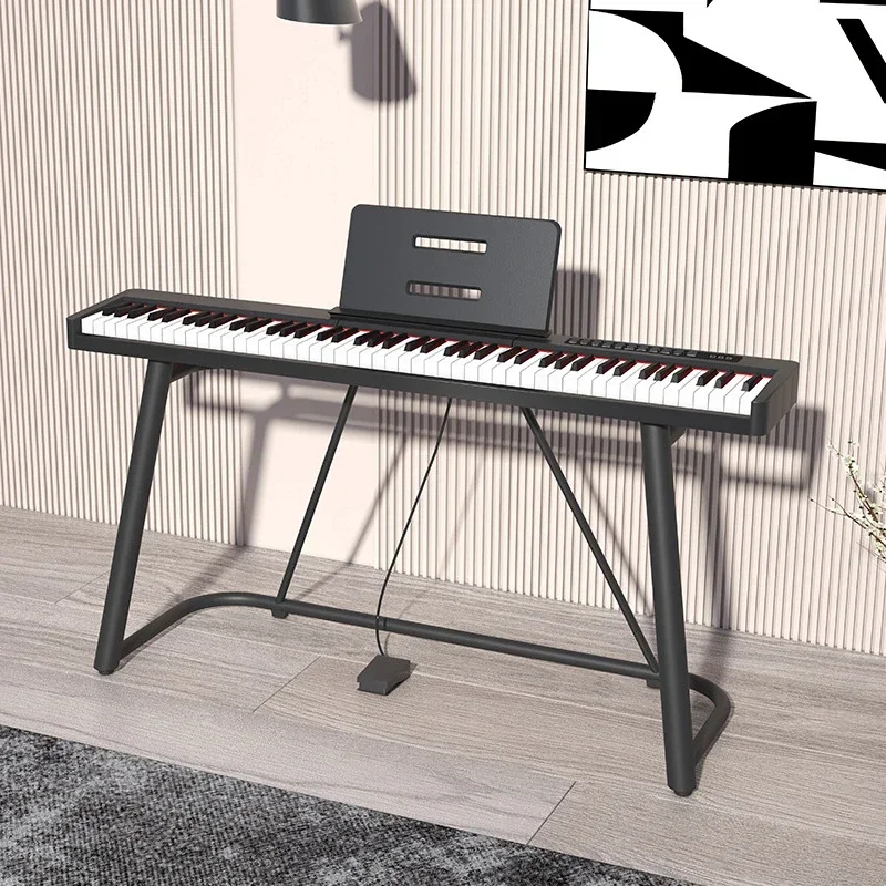 Electric Piano 88 Key Weight Portable Beginners Practice Electronic Organ Professional Performance Electric Instrument