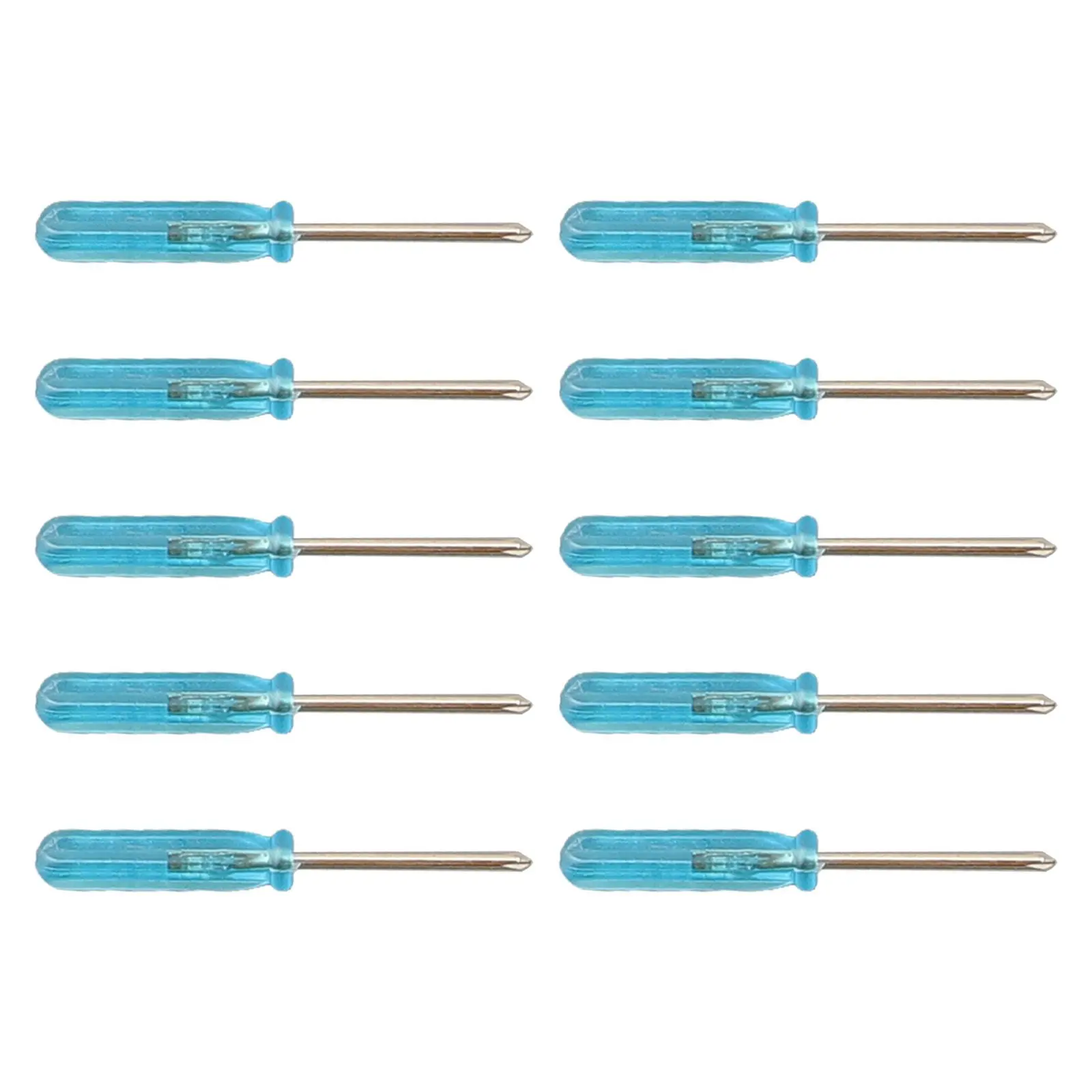 10pcs Mini Slotted Cross Screwdrivers Portable Screw Driver For X-Box Laptop Repair Tool Hand Tool 1.5+/1.5-2.0+/2.0-/3.0+/3.0-