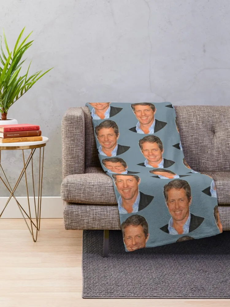 Hugh Grant - funny Throw Blanket for winter Moving Beautifuls Blankets