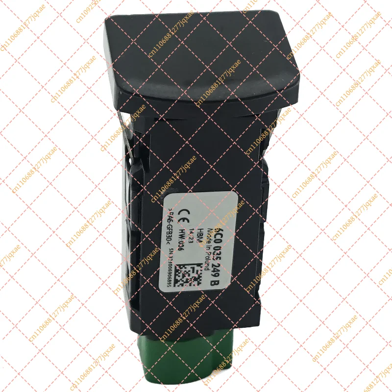 USB Socket AUX IN Socket 6C0035249B for Golf Convertible Polo Sharan Multivan Scirocco Alhambra Replacement