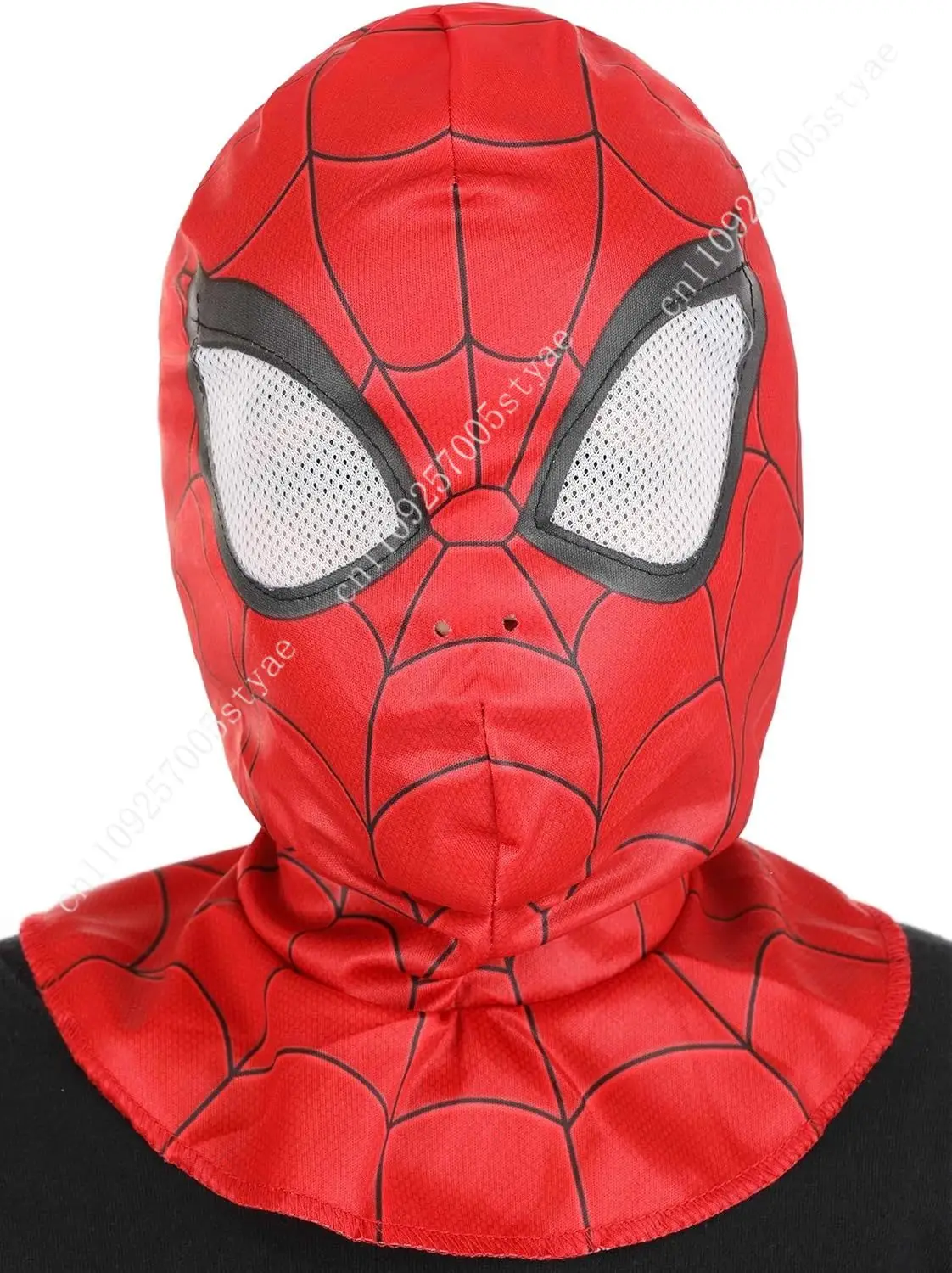 Jazwares Marvel Boys Spider Man Mask, Halloween Costume Superhero Accessory, Child - Officially Licensed Standard Red