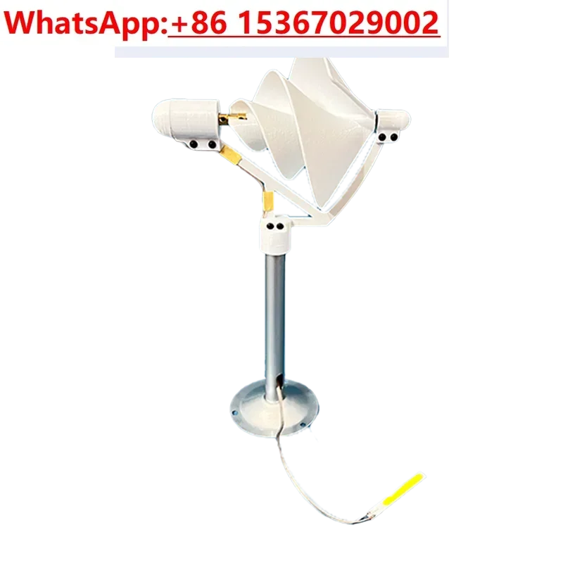 

Micro Spiral Wind Turbine Archimi Rose Model Breeze Started Scientific Experiment Electric Lamp