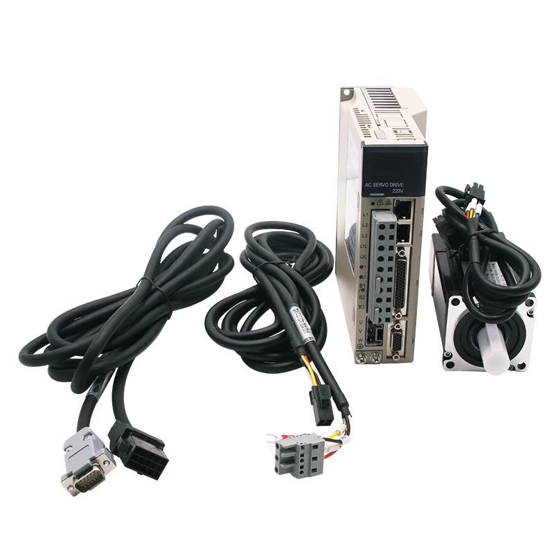Siheng Cheap Price 60SF-M01330+KA03 220V 400W 3000R 1.27N Cnc AC Servo Motor for Embroidery Machine