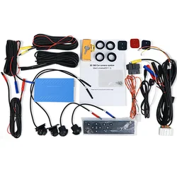 1080P Car 3D 360 camera panoramic Camera Dynamic trajectory Driving Panorama recorder Bird View Parking Front Rear DVR Surround
