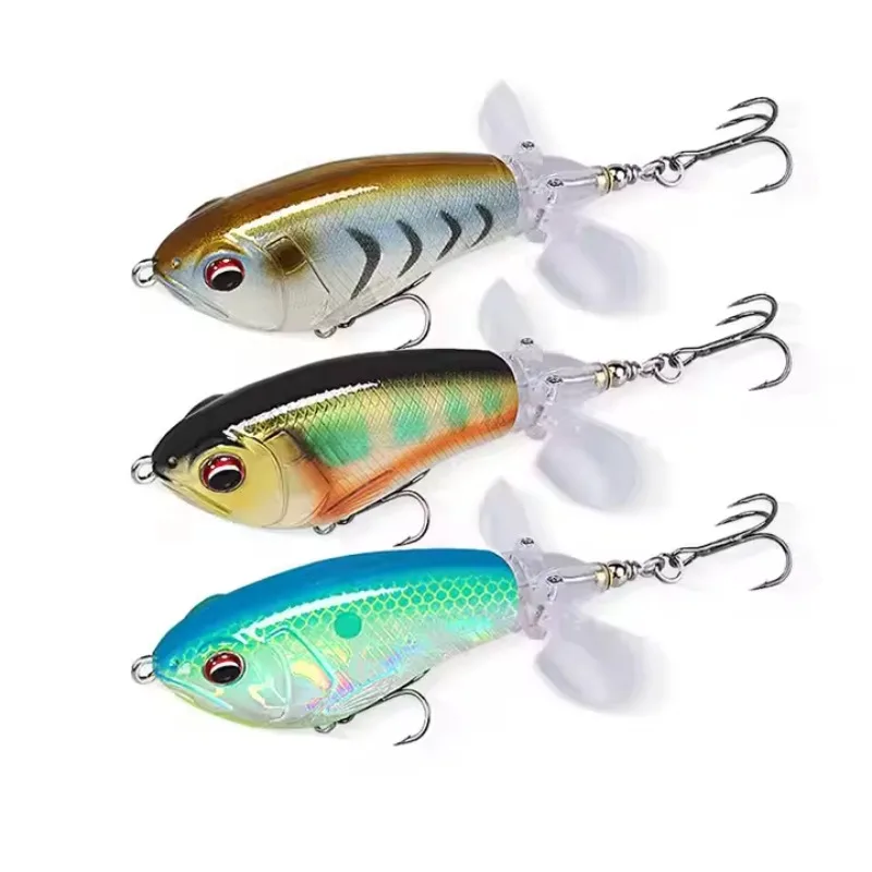 2026 High-end Export Quality Bass Bait Lure With Propeller Long-range Casting Fishing Bait Package with Lead for Catching Large