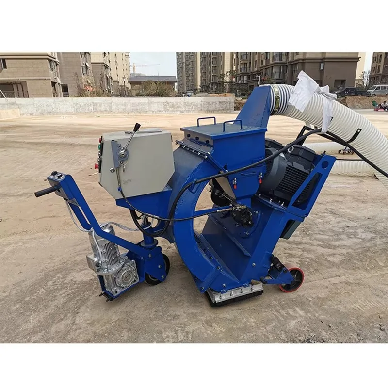 Road Cleaning Shot Blaster Machine Concrete Floor Roughening Surface Preparation Equipment