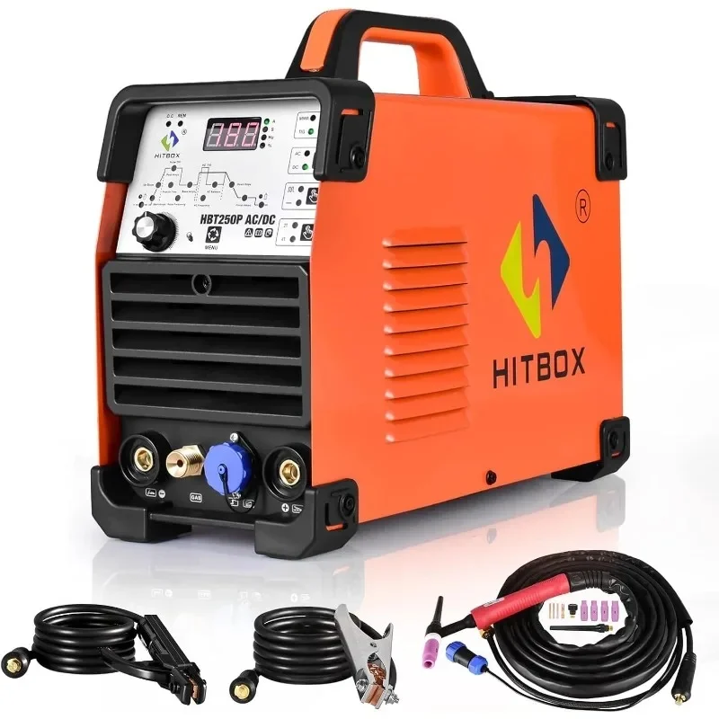 

200A TIG Welder, AC/DC With Pulse 4 IN 1 Welding Machine, Aluminum 220V