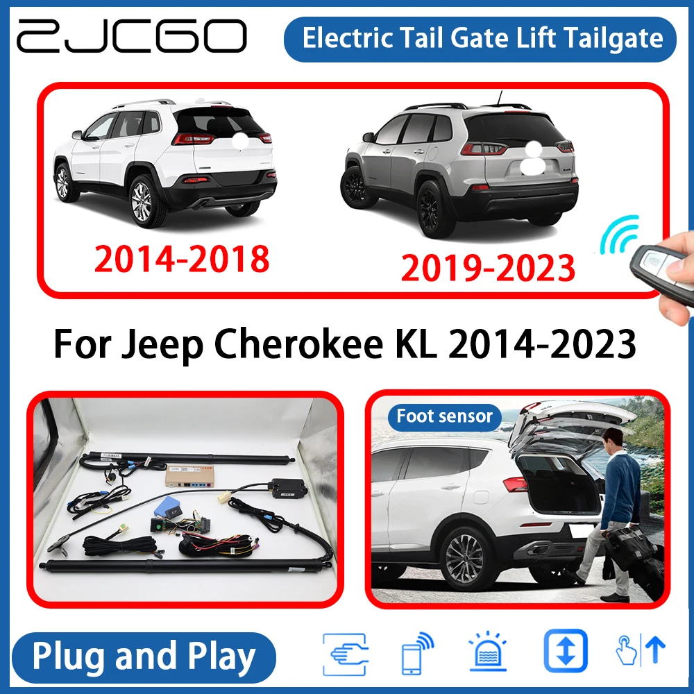 

for Jeep Cherokee KL 2014-2023 Automatic Powered Tailgate Power Liftgate Electric Tail Gate Lift Assisting System