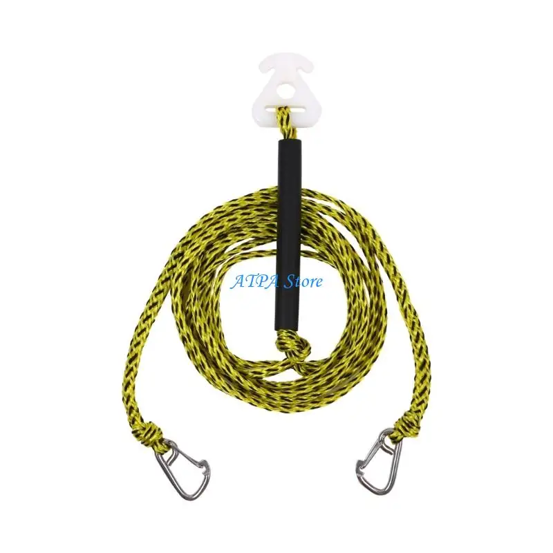 

U13C Professional Watercraft Tow Line Cable Reinforced Polyethylene Construction Enhanced Grip Surfaces for Secure Handling