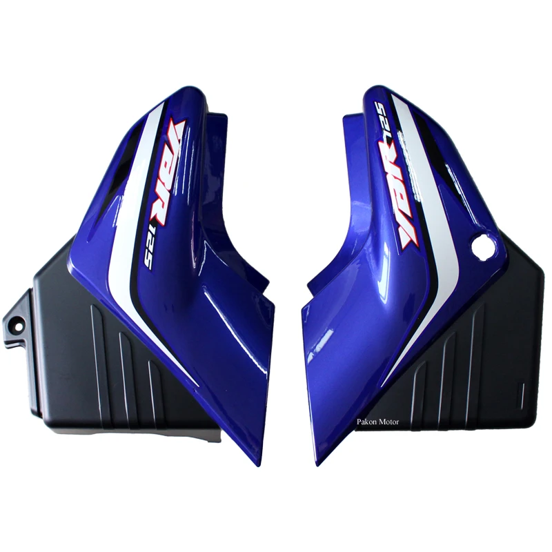 Motorcycle Battery & Tool Side Panels for Yamaha Jianshe YBR125 YBR 125cc Right Left Plastic Body Side Covers Red Blue Black