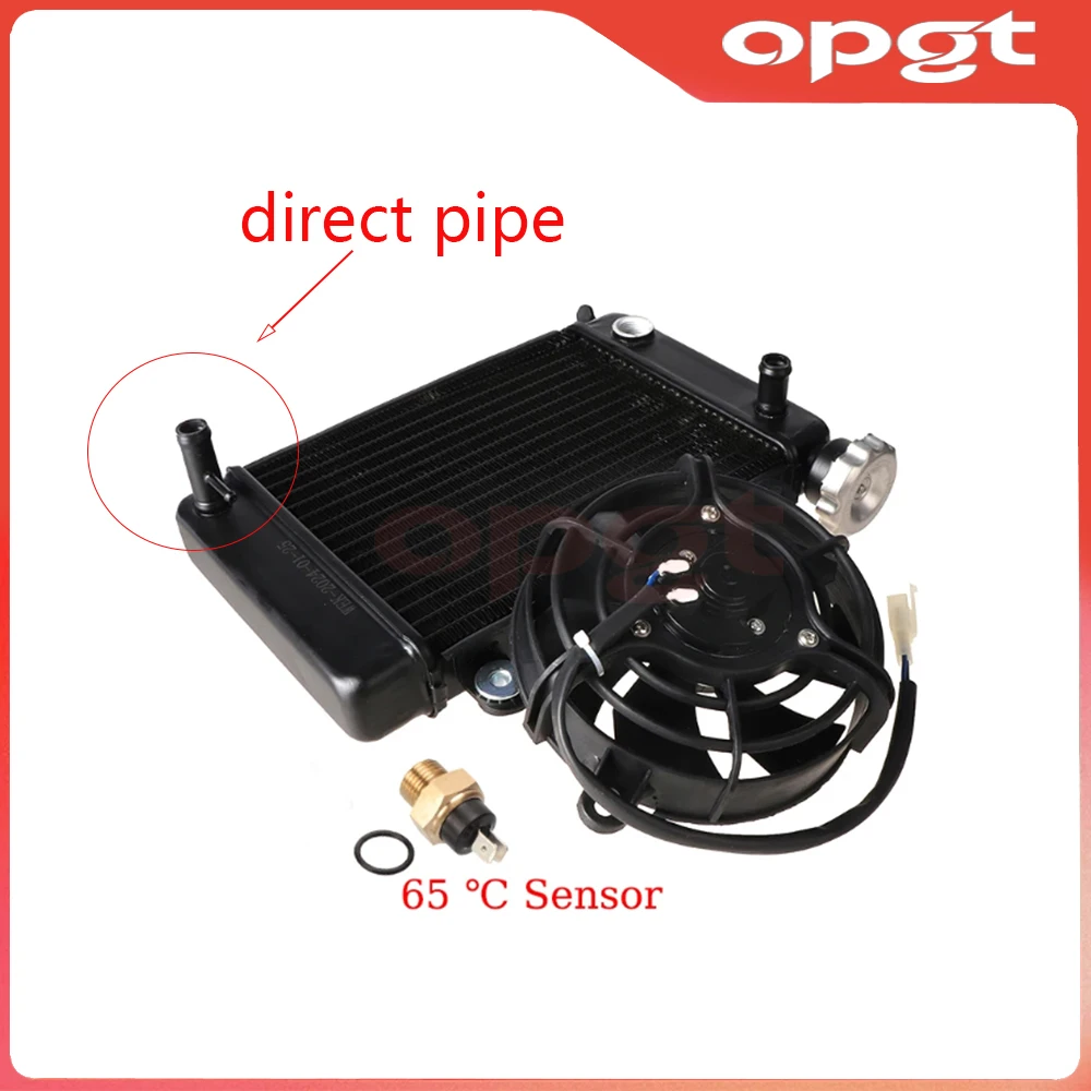 OPGT Motorcycle Radiator Cooling Cooler 5