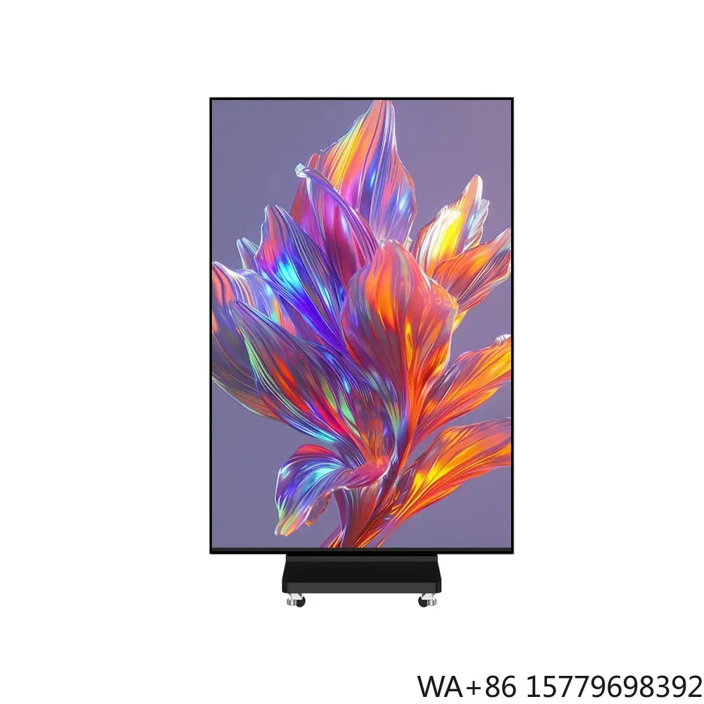 

Foldable Portable GOB P1.86 P2.5 Smart Digital Price WiFi Control 4K Full Color Indoor Outdoor Trifold LED Poster