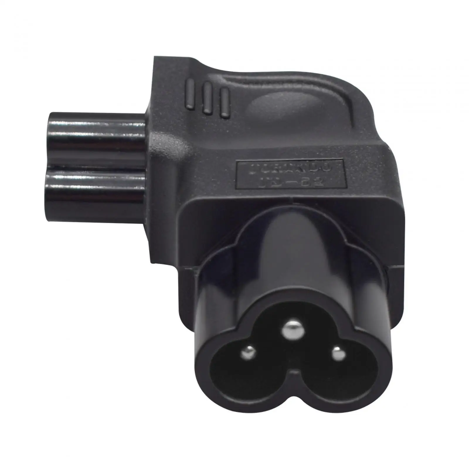 

Адаптер питания IEC320 C6 к IEC320 C5 ПВХ C6, 3-контактный к C5, 3 отверстия, левый изгиб