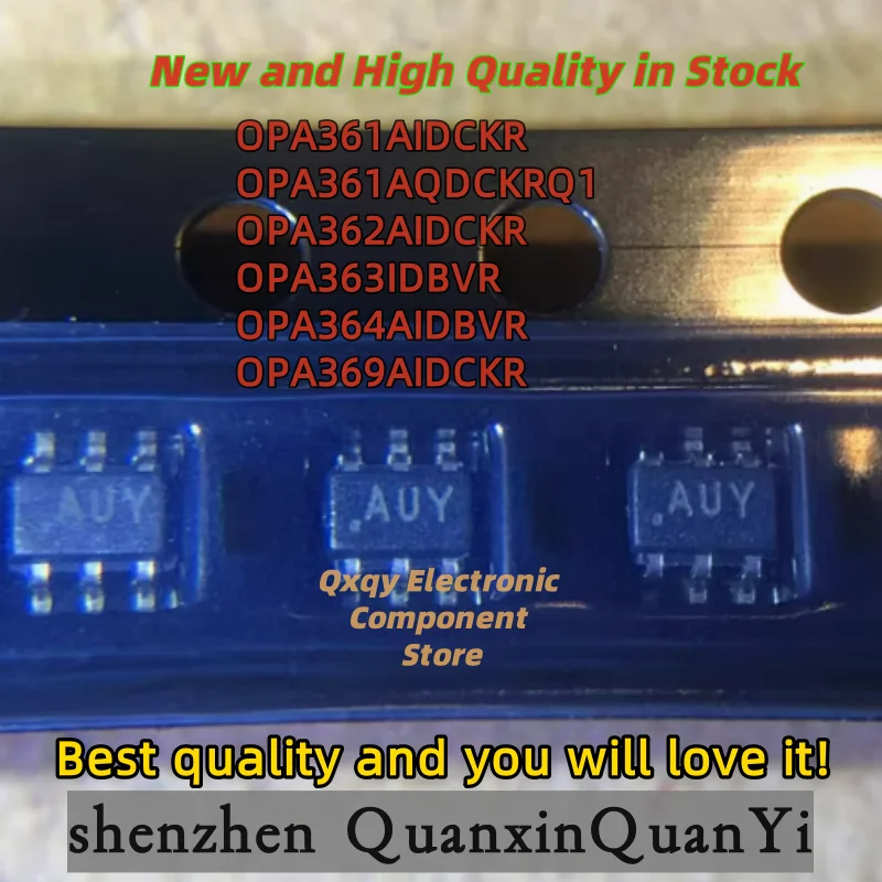 10pcs novo OPA361AIDCKR AUY OPA