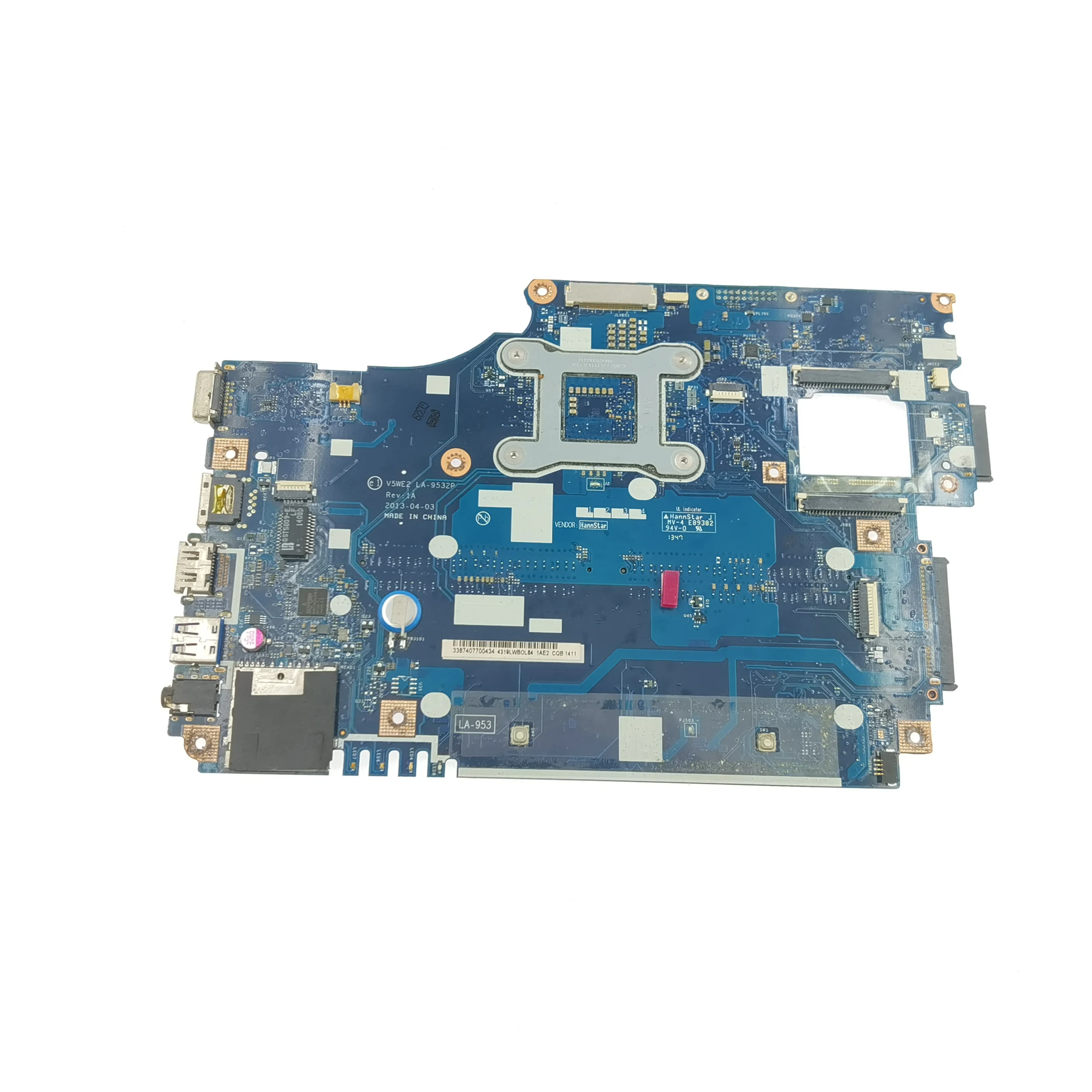 V5WE2 LA-9532P Mainboard for ACER Aspire E1-532 E1-532P E1-572G Laptop Mainboard with i7-4th Gen CPU DDR3 Tested to work