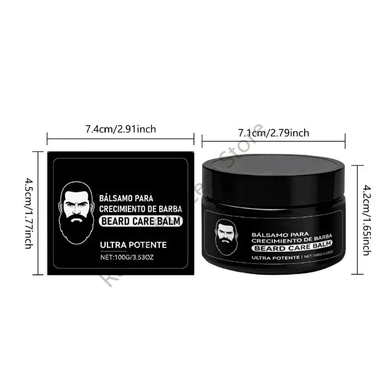 BX0F Cosmetics Para Barba ، Bálsamo estistulante Barba ، Potente Beard ، Crema Para Barba ، ترطيب و #6