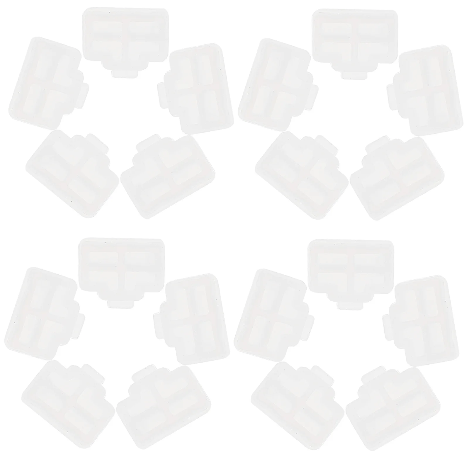 

50pcs Rj45 Plug Ethernet Port Cap For Router Laptop Computer Network Protector For Ethernet Port Interface Protective Cover