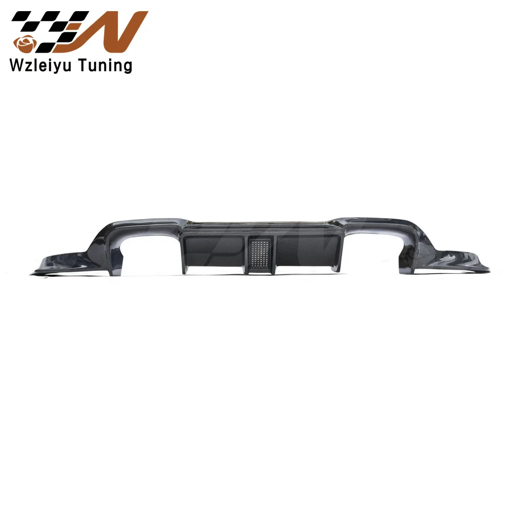 New Style Real Carbon Fiber Rear Bumper Diffuser Fit For BMW M2 M2C 16-20 High Quality Fitment