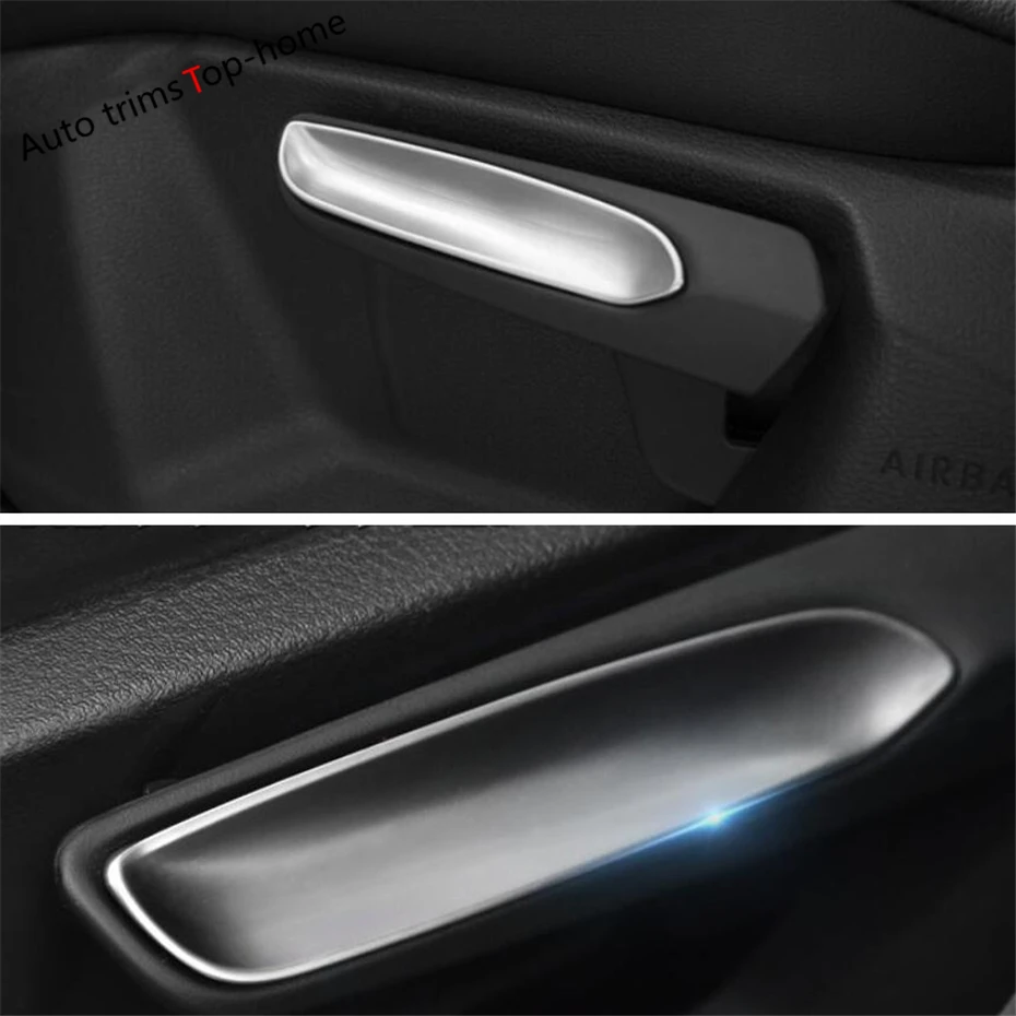

Back Seat Chair Adjustment Handle Frame Decor Cover Trim Fit For VW Volkswagen Golf 7 8 MK7 MK8 2014 - 2023 Interior Accessories