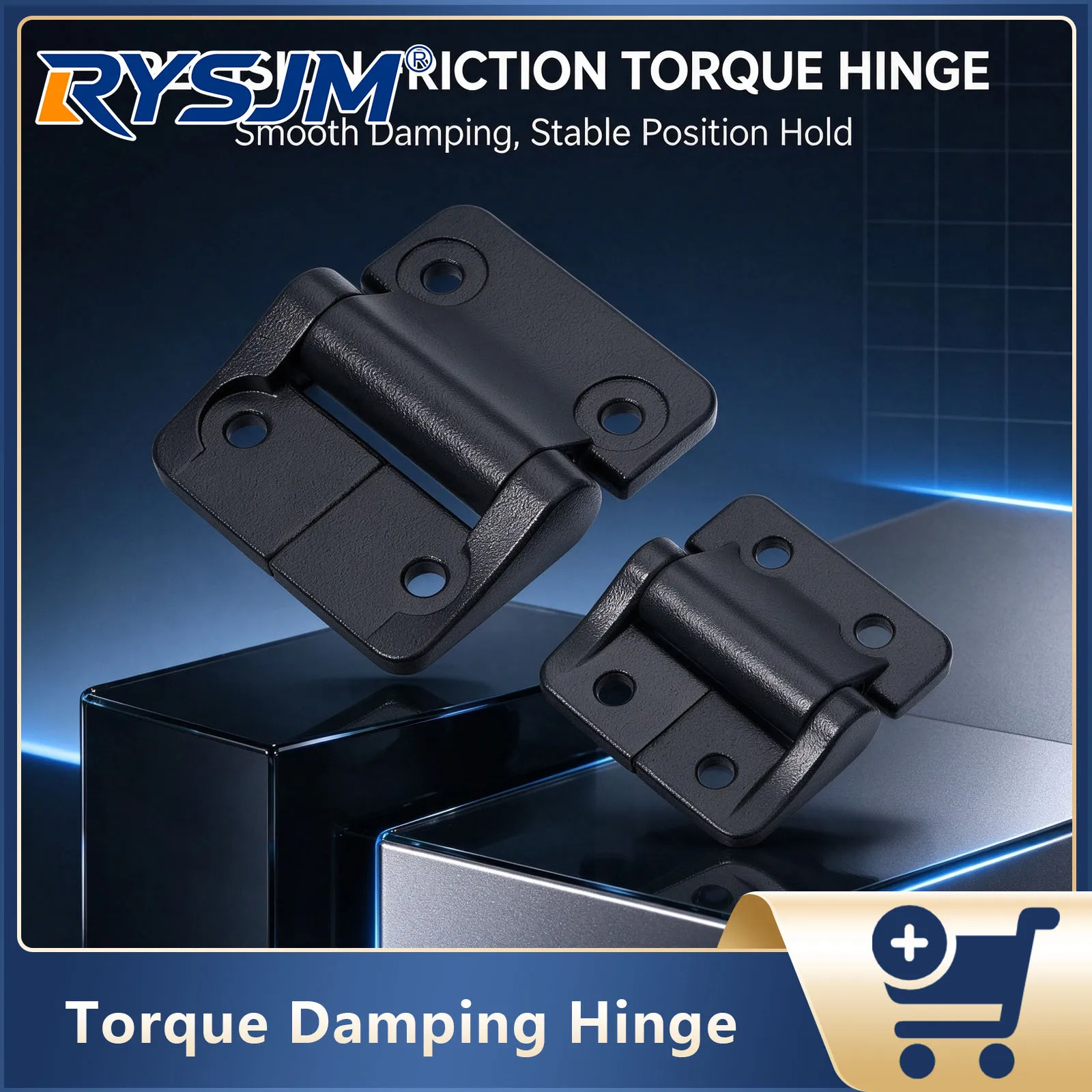 1PC Hinges Adjustable Torque Damping Hinge Folding Torsion Strong Damping Torque Replacement Torque Hinge Accessories