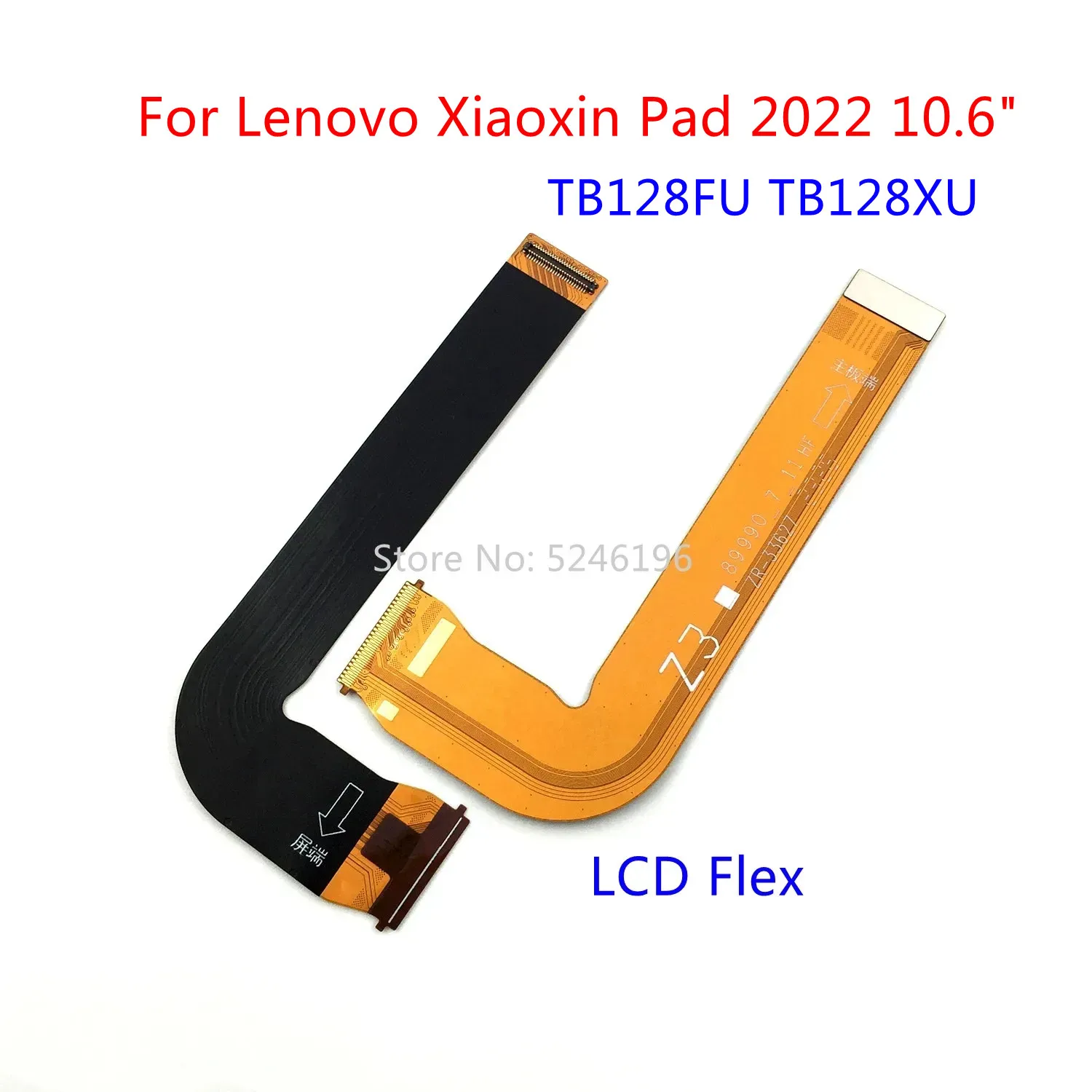 1pcs LCD Display Flex Cable Connect Mainboard For Lenovo Xiaoxin Pad 2022 10.6
