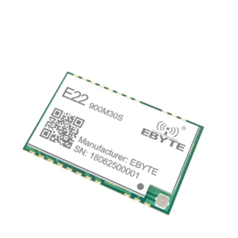 SX1262 LoRa Module 32M High-Precision TCXO E22-900M30S 915MHz 30dBm Transceiver IPEX Stamp Hole Transmitter and Receiver