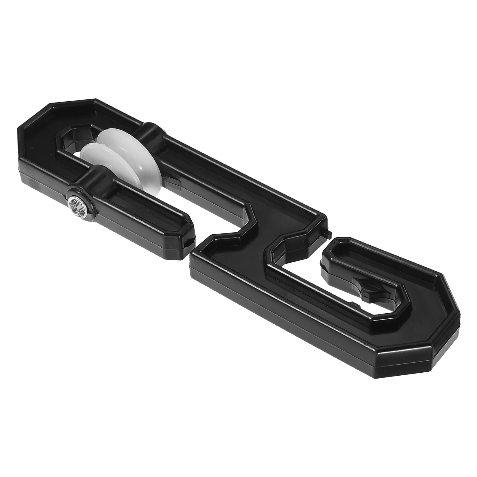 

Clothesline Wire Spreader Aluminum Wire Rope Spreader Black Clothing Drying Heavy Duty Metal Plastic