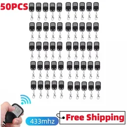 10/50pcs Universal Cloning Duplikator Key Fernbedienung 433MHz 433,92 MHz Klon fester Lerncode für Tor Garagentor