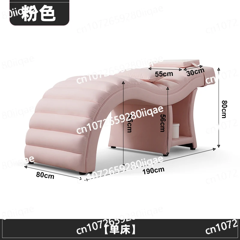 

Кровать для ресниц S-образная кровать для красоты Салон красоты Специальная сетка Красная высококачественная массажная кровать Минималистичная мебель для лица