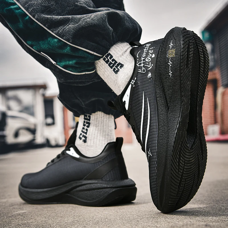 Men Running Basketball Shoes Outdoor Women Athletic Unisex Trainer High Quality Light Sports Shoes Unisex Breathable Sneakers
