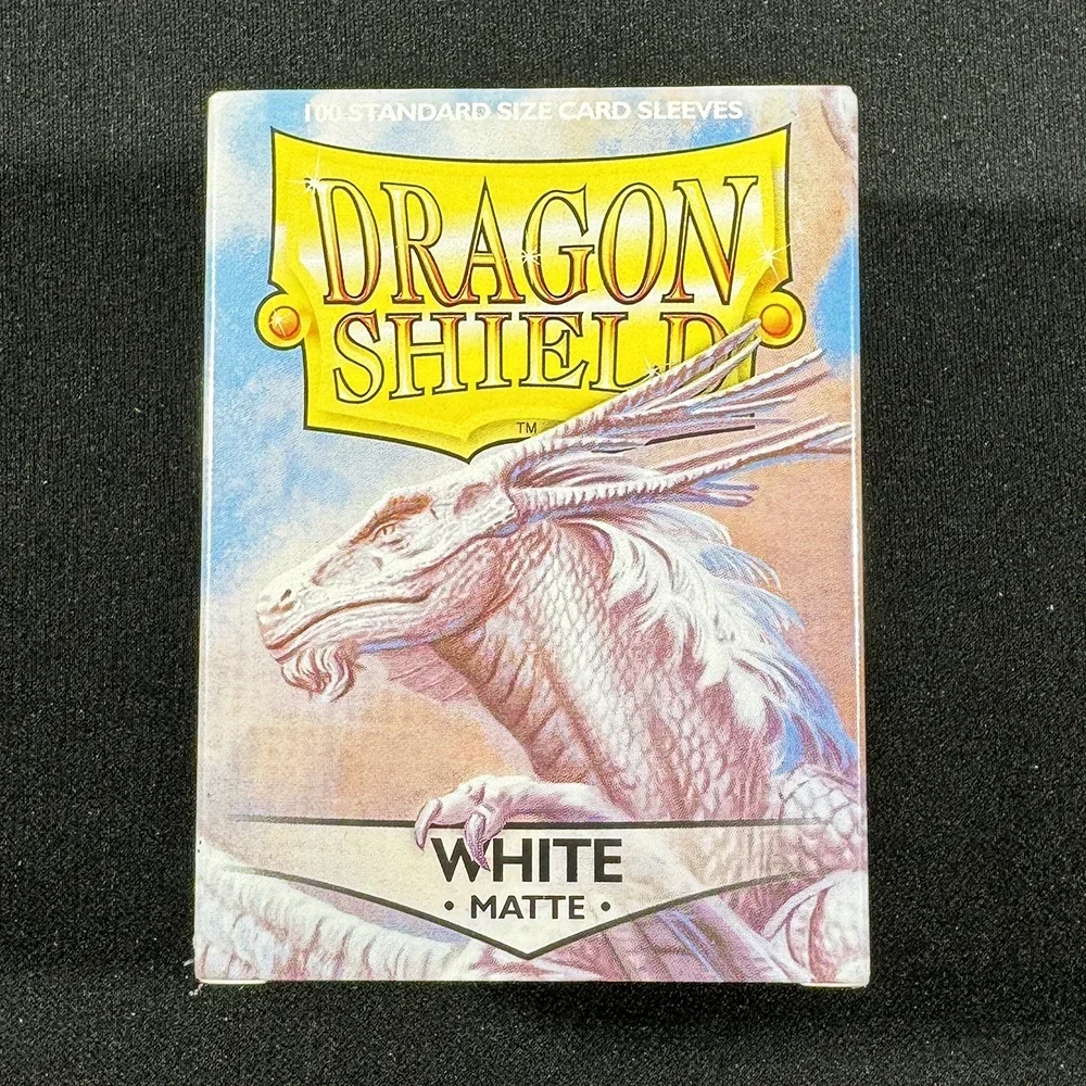 100ct Dragon Shield Matte Clear TCG Standard Size Sleeves PKM Cards Protector MTG/PTCG Covers 66x91mm