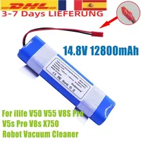 14.8V Battery 6800mAh 12800mAh Lithium Battery for ILIFE V5 V5s V50 V3 plus v3s pro Robot Vacuum Cleaner ilife v5s pro battery