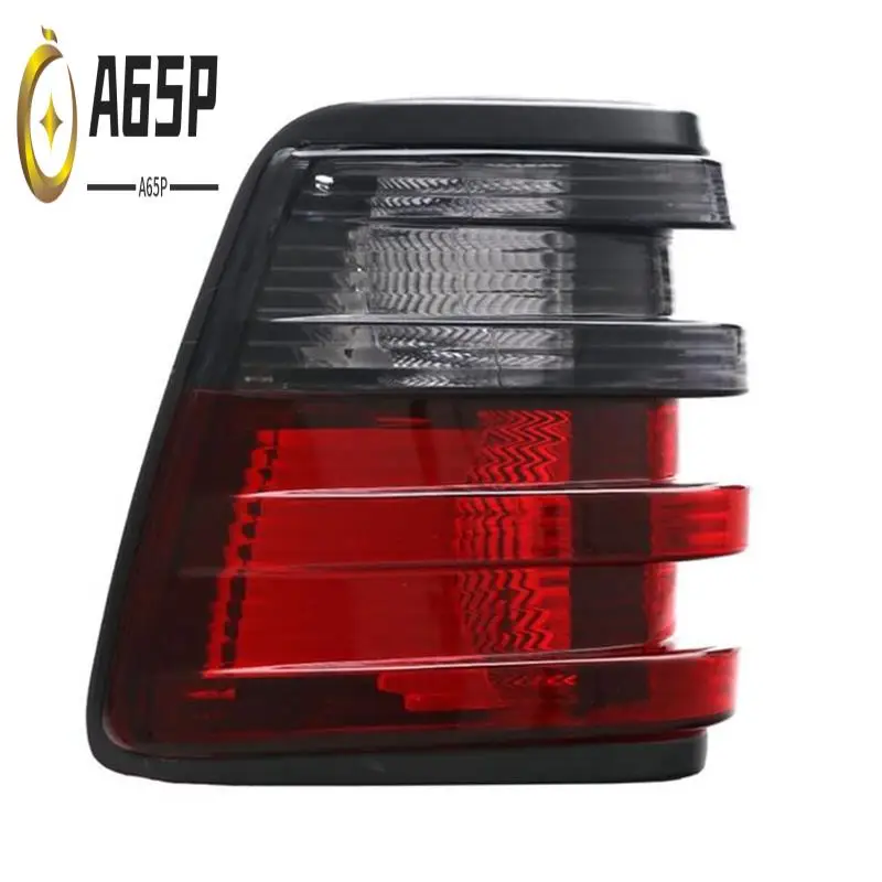 

A65P-1Pair Car Rear Tail Light Lamp Red+Smoke For Mercedes-Benz E-Class W124 E 180 E200 1986-1995 A1248206164 A1248204266