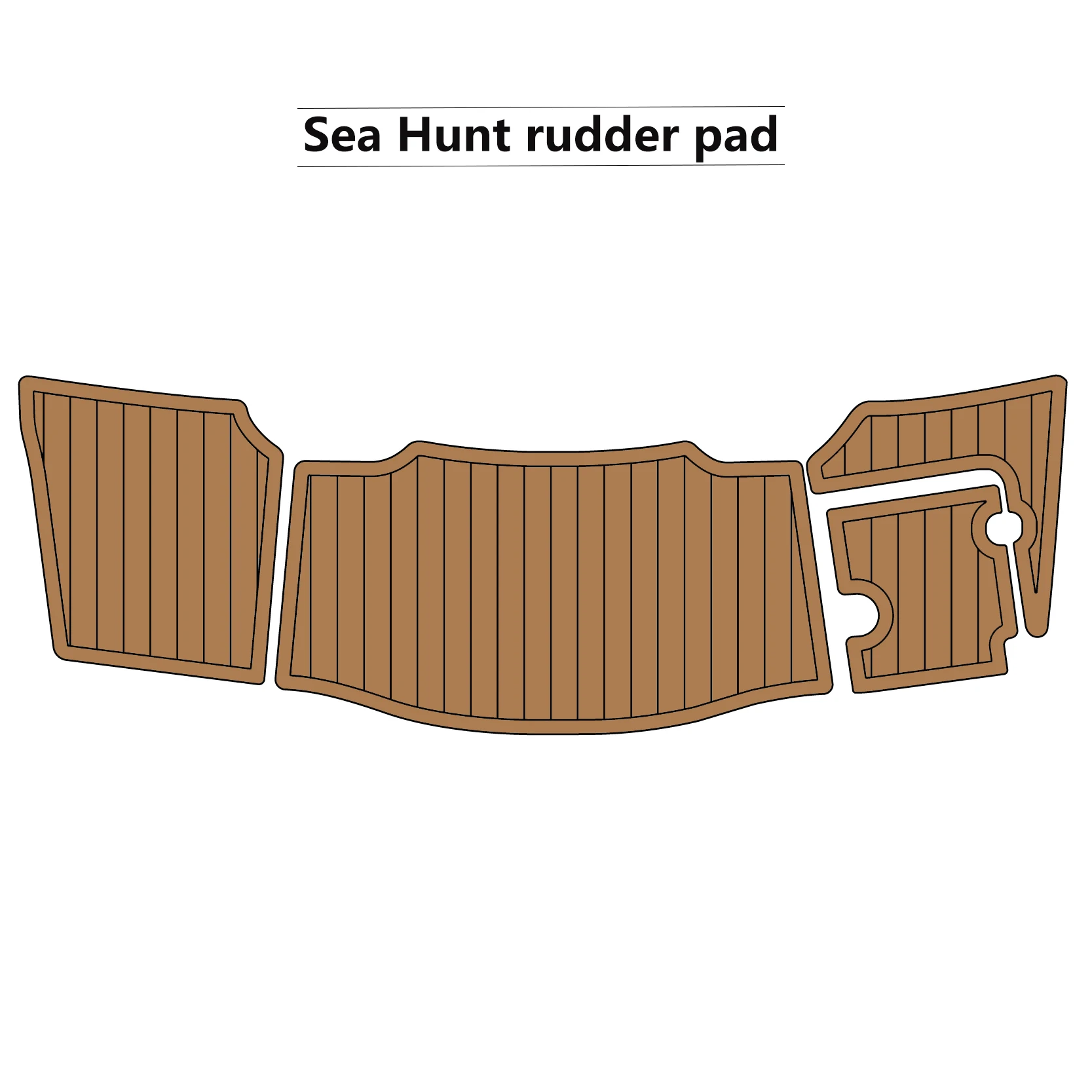 

EVA foam ship deck anti-skid mat is applicable to Sea Hunt rudder mat self-adhesive anti-skid carpet mat