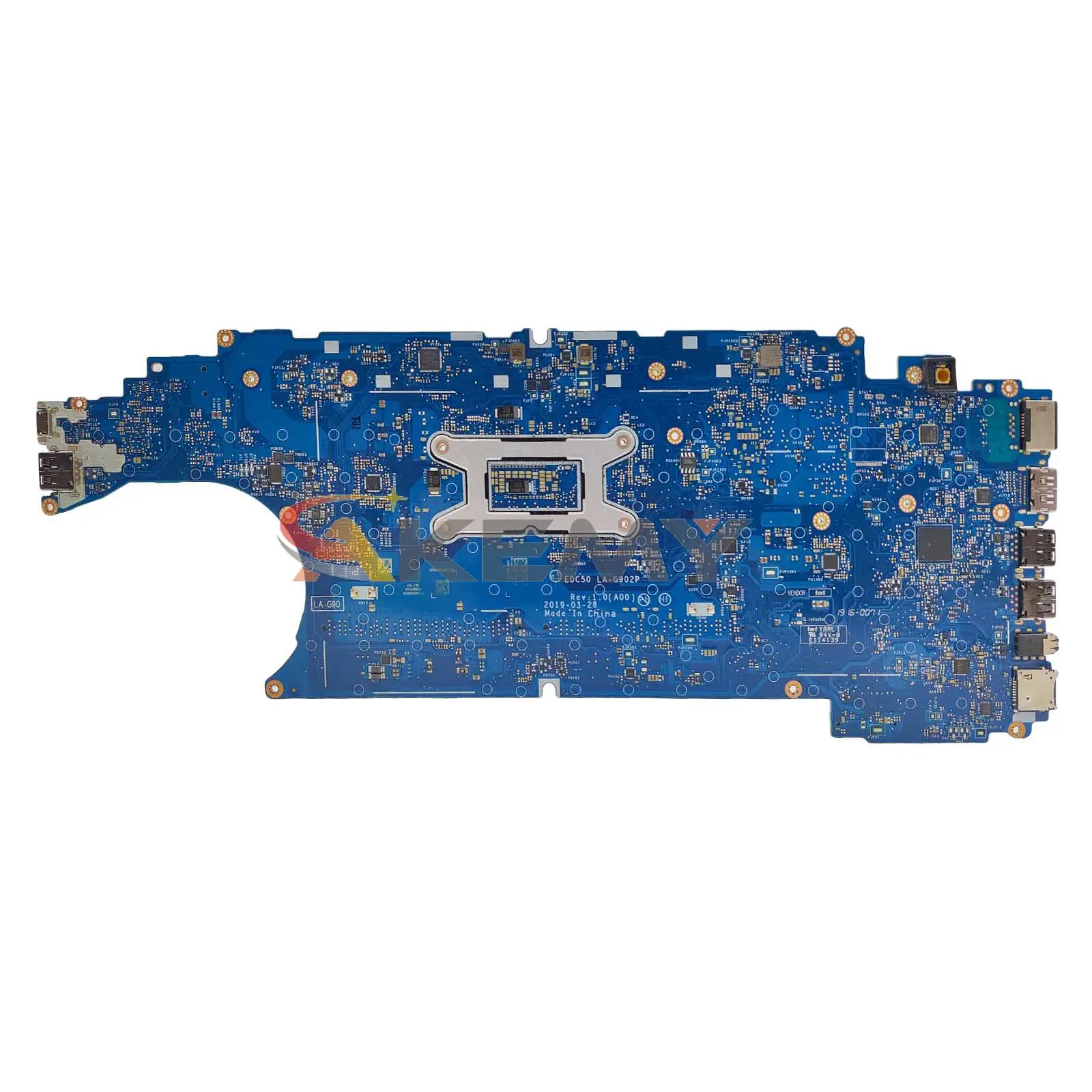 AE LA-G902P Mainboard For Dell Latitude 5500 3540 08K4FK 0VM2Y4 Laptop Motherboard i7-8665U i7-8565U RX540 2G Full Tested