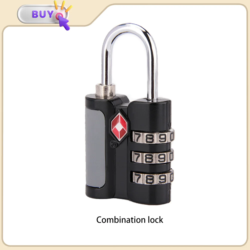 

Suitable For S887 Original Baggage Customs Lock Luggage Accessories Combination Lock Simple Portability Anti-theft security