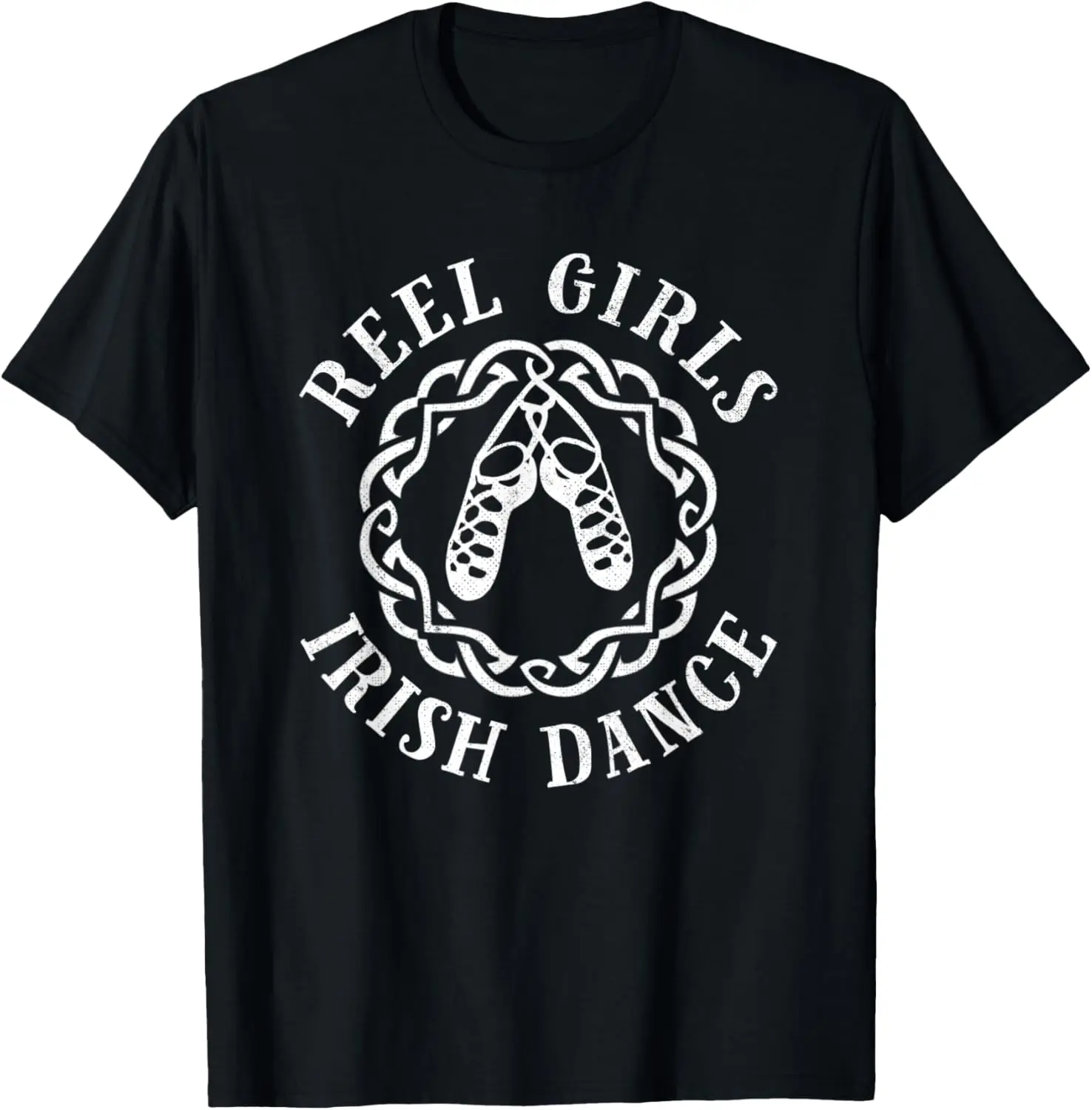 

Reel Girls Irish Dance St Patricks Day Ceili Dancer Dancing T-Shirt