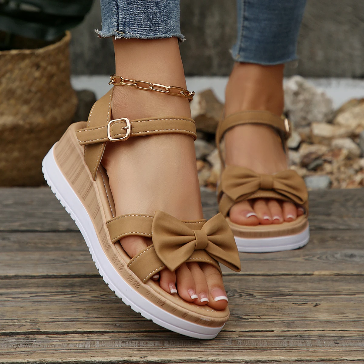 Fashion Women Sandals New Summer Lightweight Sandals Fashion Beach Casual Sandals Outdoor Zapatos Mujer