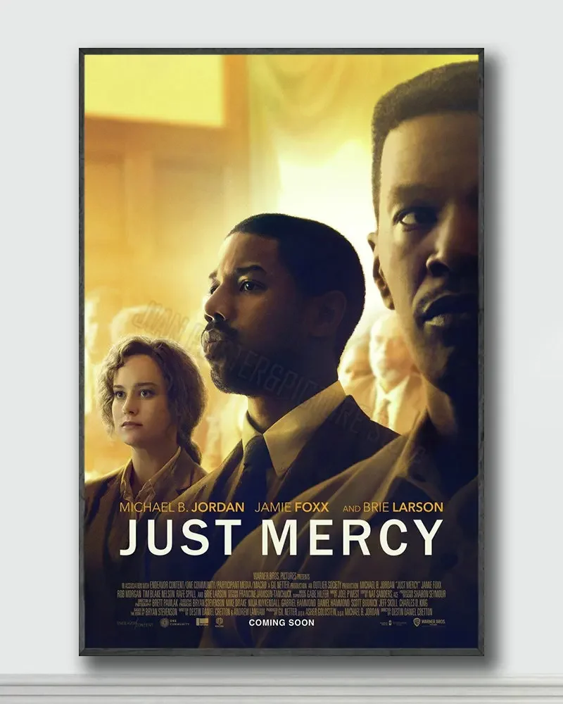 NJ317 Just Mercy Movie 2 Silk Posters and Prints wall art Art Poster Home Decor