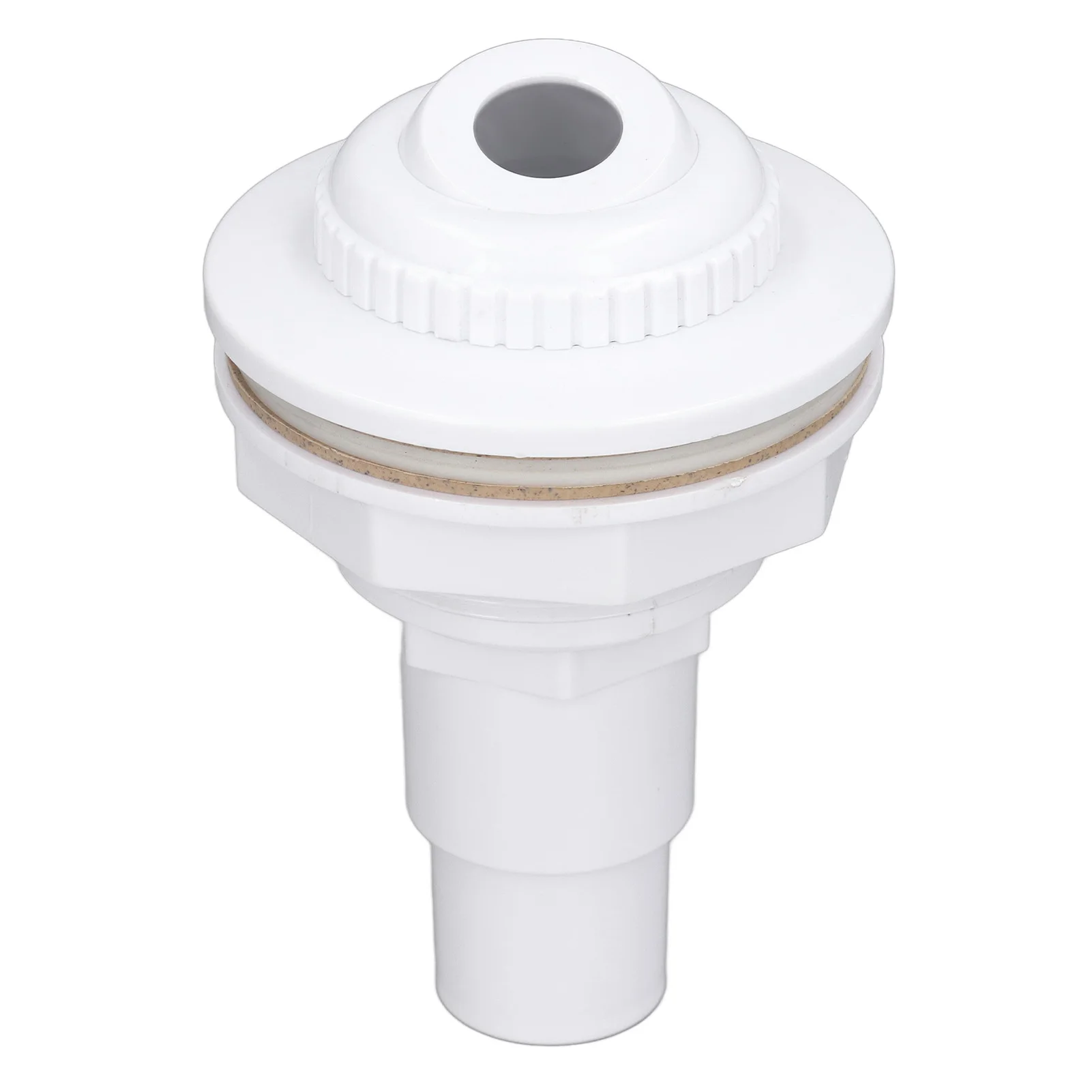 Complete Return Outlet Jet Fitting for Above Ground Swimming Pool with Gasket 1in Pipe Adapter Pool Spa Replacement Part