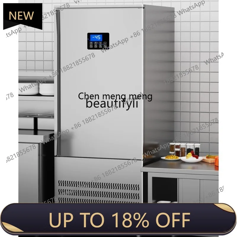 

New arrive Refrigerator Commercial Quick-Frozen Freezer Steamed Stuffed Bun Sea Cucumber Durian Refrigerator Quick Freezing Mach