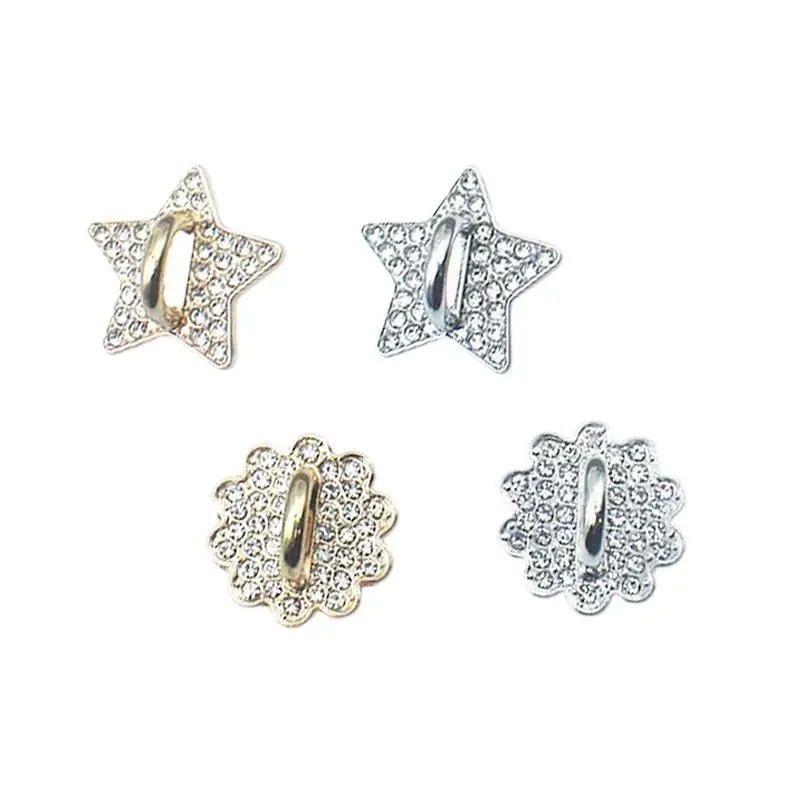 2Pcs Adhesive Metal Phone Charm Holder Sturdy Anti-Fall Pendant Hook Universal for All Phone Case Lanyard Keychain Decor