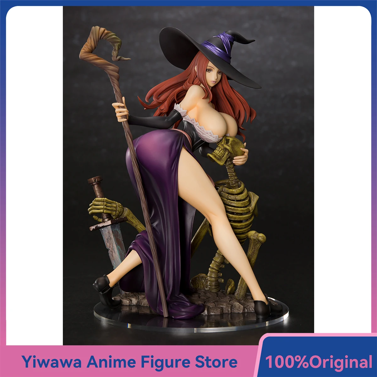 

Новейшая волшебница короны дракона с семенами орхидеи 1/7, темнота ворона, версия. Фигурки аниме, украшения, изысканные коллекционные игрушки, красивая кукла