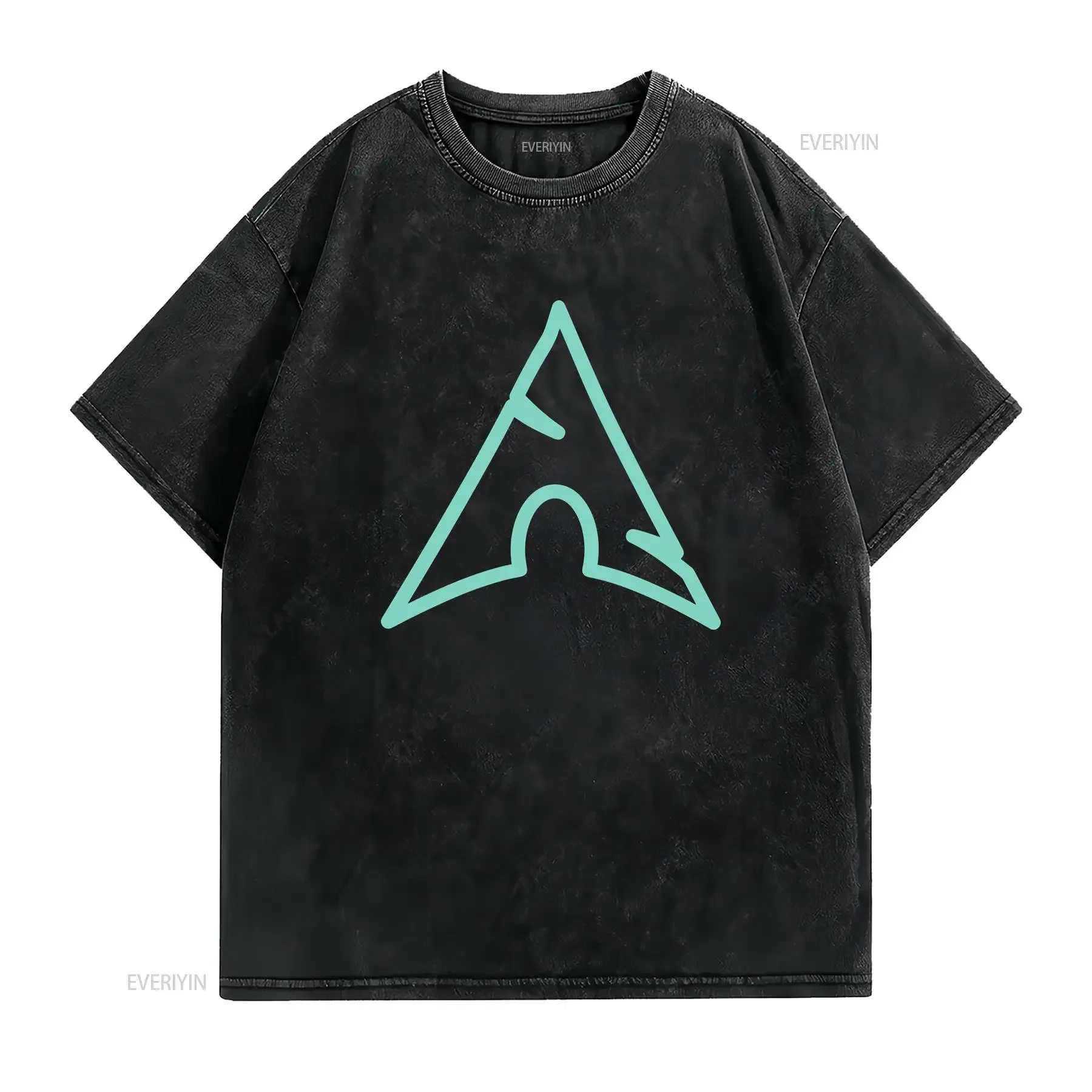 Linux lovers tee Arch logo Penguin Tux Open Source Os Men Youth Girl Women T Shirt More Colors and Sizes vintage Washed Unisex