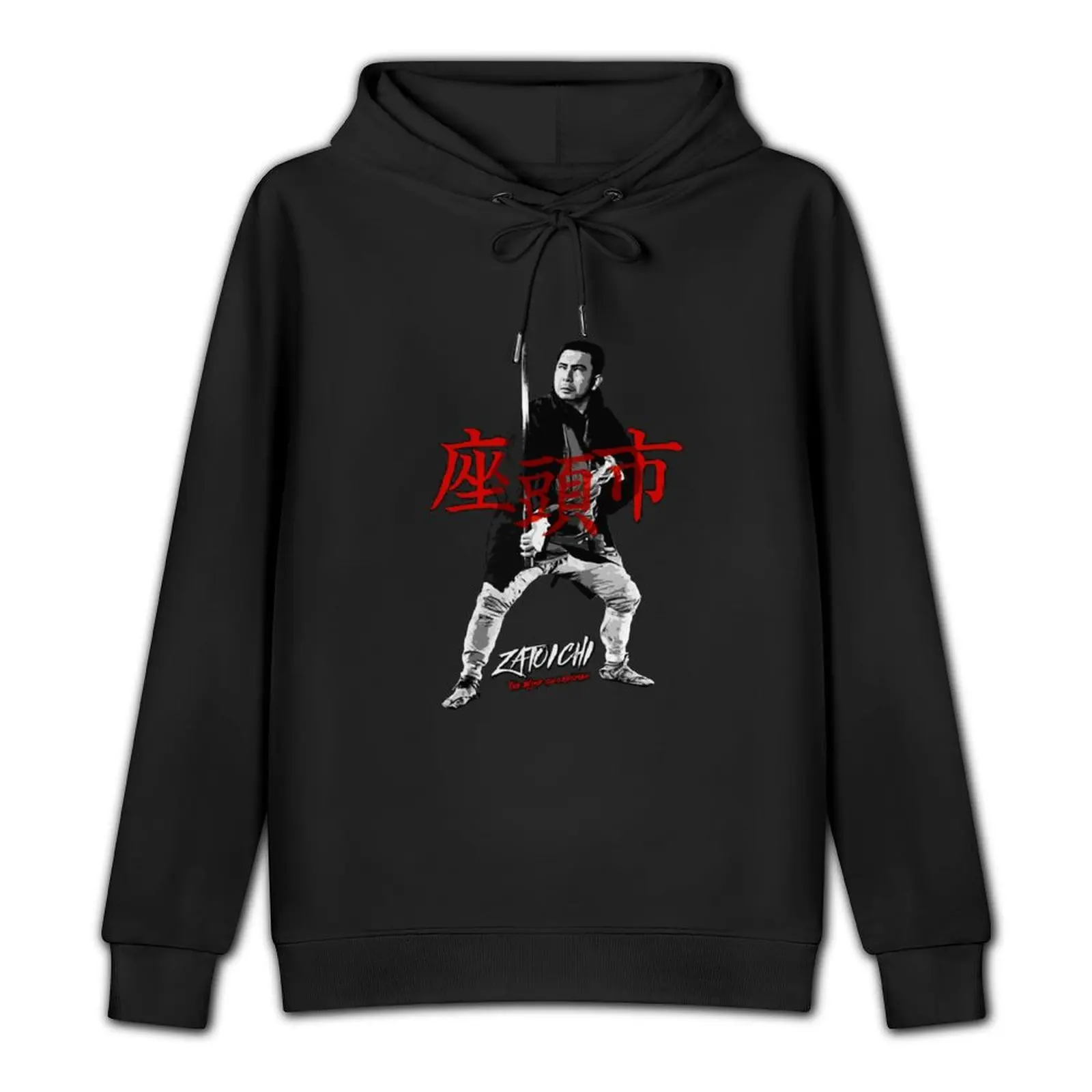 Zatoichi - The Blind Swordsman Pullover Hoodie streetwear men autumn hoodie